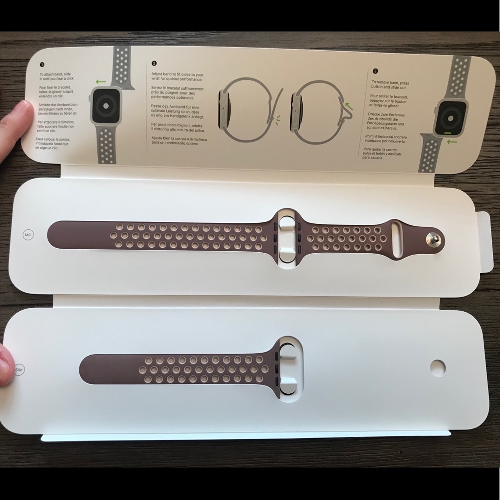 Apple Watch 44mm Smokey Mauve/Particle Beige Nike